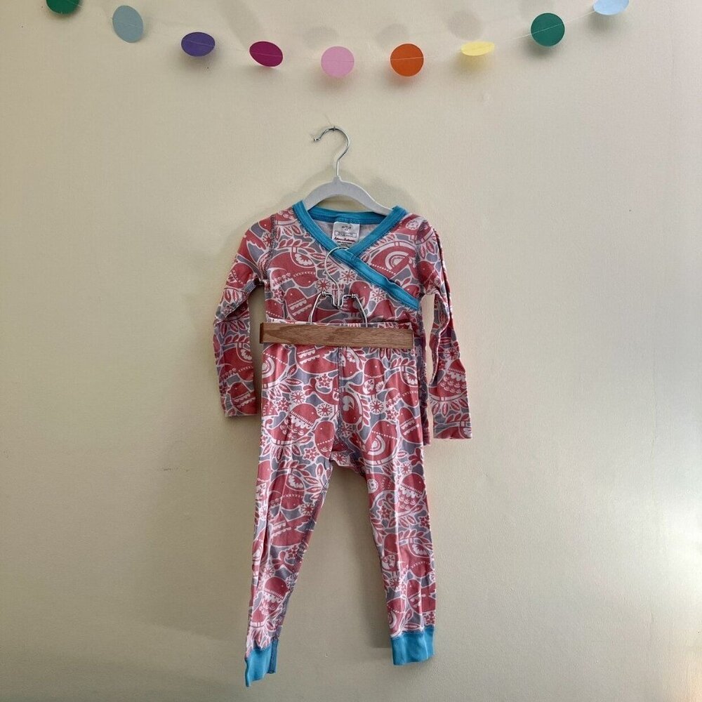 Hanna Andersson Organic Kimono Long Sleeve Pajamas